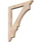 Ekena Millwork Balboa Traditional Smooth Bracket, Douglas Fir, 3 1/2"W x 36"D x 42"H BKT04X36X42BOA01SDF - alternate 1